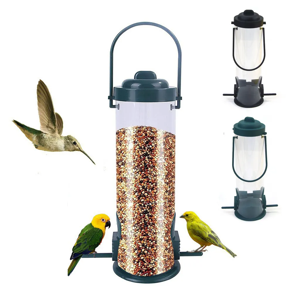 Evcil hayvan kaseleri ve besleyiciler otomatik Hummingbird besleme cihazı balkon asılı kuş besleyici