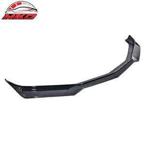 Compatible con Chevrolet Camaro LT y RS 2016-2018, Labio de Parachoques Delantero Estilo ZL1, Fibra de Carbono con Acabado Hidrográfico (Brillante/Liso) - Product Image 4