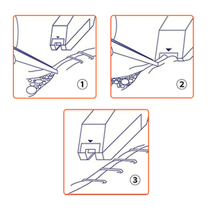 Cucitrice cutanea monouso con chiusura a ferita medica 35W e rimozione di graffette chirurgiche - Product Image 3