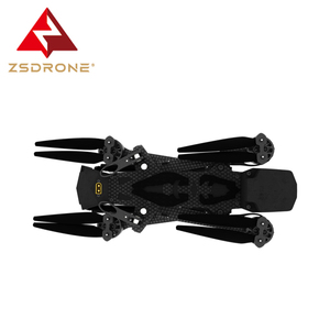 โดรนแข่ง ZSDRONE <span class=keywords><strong>EZ10</strong></span> FPV วัสดุคาร์บอนไฟเบอร์ ความเร็วสูงสุด 150 กม./ชม. - Product Image 1