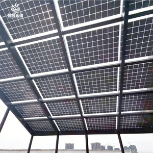 Support de montage pour véranda <span class=keywords><strong>solaire</strong></span>, <span class=keywords><strong>panneau</strong></span> photovoltaïque, structure en acier, système autoportant de luxe pour jardin et usage domestique - Product Image 4