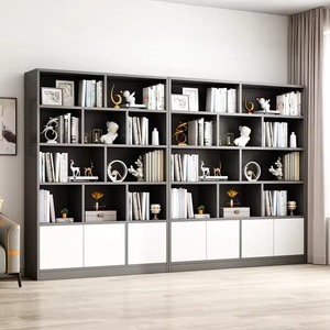 Đồ Nội Thất Văn Phòng Bằng Gỗ Tùy Chỉnh Kệ Sách Phân Vùng Trang Trí Tủ Lưu Trữ Tủ Sách Bằng Gỗ Kệ Sách & Kệ Sách - Product Image 4