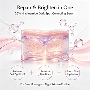 ETRUN ALISA Siero Correttore Macchie Scure e Illuminante con 20% Niacinamide per Pori Dilatati e Post-Imperfezioni, Effetto <span class=keywords><strong>Pelle</strong></span> <span class=keywords><strong>di</strong></span> Vetro - Product Image 5