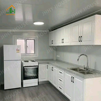 Maisons de bureau préfabriquées de luxe modernes et modulaires de 20 pieds en panneaux sandwich EPS extensibles de haute qualité à vendre