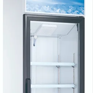 Tek cam kapı Merchandiser, içecek chiller vitrin, bira soğutucu Display_G368BMF-Refrigeration ekipmanları