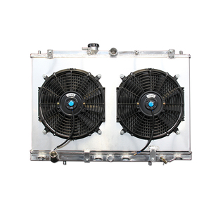 Radiador de Aluminio Completo para Sistema de Refrigeración de Automóviles con Cubierta de Ventilador para Acura CL TL 3.2L V6 3210cc -<span class=keywords><strong>ci</strong></span> 2001-2003 - Product Image 1