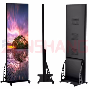 Trong nhà chất lượng cao HD p1.86 P2 p2.5 đứng Led Gương Màn hình hiển thị quảng cáo kỹ thuật số LED màn hình Áp phích - Product Image 1