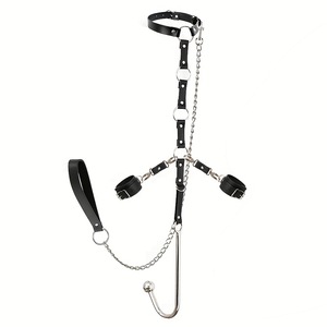 En gros, Crochet anal en métal SM, pour contrainte forcée, accessoires de passion pour adultes et couples, menottes de retenue - Product Image 4