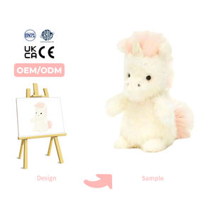 Juguete de Peluche de Anime OEM ODM, Peluche Sensorial, Diseño de Animal <span class=keywords><strong>Realista</strong></span>, Lindo Peluche de <span class=keywords><strong>Unicornio</strong></span>, Animal de Peluche de <span class=keywords><strong>Unicornio</strong></span> Arcoíris - Product Image 1