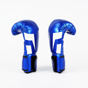 XINGHE Kids Boxing <strong>Gloves</strong> Faux Leather Cartoon Logo Print Training MMA Sparring <strong>Gloves</strong> 4 Adult Age 5-12 Years - Product Image 6