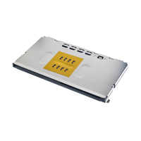 Conector de tarjeta inteligente MUP 8P SMT, lector de tarjetas IC, pieza para STB, conector de tarjeta Verifone PCBA, venta caliente en Turquía, India y Vietnam