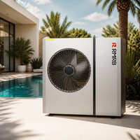 Pompe à chaleur air-eau monobloc 12 kW R32 DC Inverter A+++ EVI WiFi Chauffage Refroidissement ECS pour maison européenne OEM