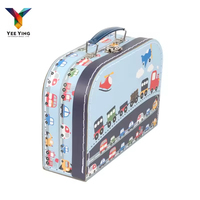 Boîte à bonbons de mariage en carton, forme valise, boîte cadeau, valise en carton pour enfant avec poignée