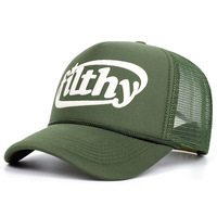 Gorras Trucker de Espuma con Logotipo 3D en Relieve, Disponibles en Cuatro Colores, Visera Curva, Gorras de Béisbol de Malla, Diseño Personalizado, Gorras Deportivas para Uso Diario, Gorras para el Sol