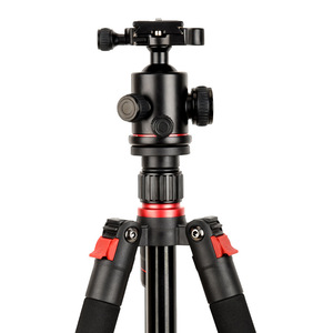 FOSOTO Q530 Heavy Duty nhôm chuyên nghiệp video camera tripod xách tay DSLR ánh sáng đứng Q530 phát hành nhanh chóng Q530 Adapter - Product Image 3