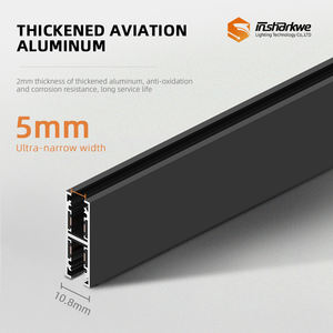 Mini Smart Tuya Dali 48V encastré 5mm ultra mince a mené le système de lumière de piste magnétique pour <span class=keywords><strong>l</strong></span>'hôtel - Product Image 2