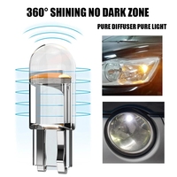 KODAXIN Auto LED T10 W5W Canbus Glas COB 6000K Lese- und Innenraumlampe Standlicht Kennzeichenleuchte 168 194 192 DC 12V Weiß