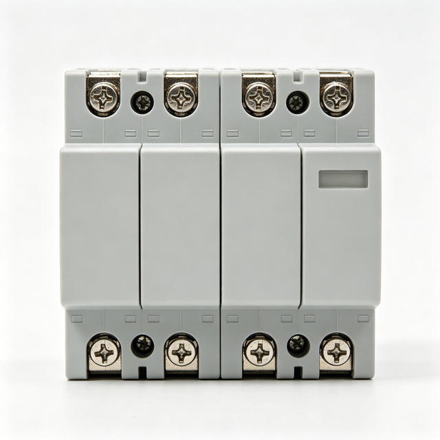 T1+T2 Surge Protector 3P+NPE 100kA 385V AC SPD Iimp 12.5kA Lightning Protection Arrester for Industrial Power