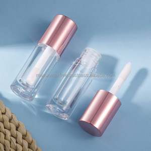 Maxfree - Tubo de Brillo Labial Cosmético al por Mayor de 6.5 ml, Impresión en Serigrafía Blanca, Material Plástico/AS, Logotipo Personalizado para Cuidado de la Piel y Lápiz Labial - Product Image 2