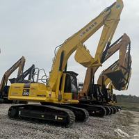 Excavatrice d'occasion Komatsu PC220 à chenilles hydrauliques, sans fuite d'huile, pièces d'origine, en vente – Meilleures ventes