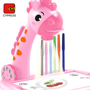 Juguetes Educativos Populares, Proyector de Jirafa, Mesa de Dibujo y Pintura para Niños - Product Image 3