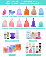 Furuize Fabricant OEM/ODM Vente en gros Coupe menstruelle réutilisable en silicone de qualité médicale Haute capacité Écologique