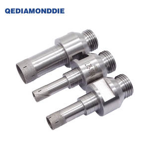 Foret diamanté à noyau serti au gaz personnalisé de 1/2 pouce, matériau HSS, filetage conique, tige droite, béton, 5 mm-6 mm, foret pour trous dans le verre - Product Image 6