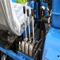 Tracteur agricole compact de 15 CV, fabrication professionnelle chinoise, mini-tracteur pour l'agriculture, petit tracteur agricole