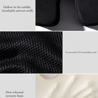 Coussin orthopédique en mousse à mémoire de forme, pour siège de voiture, de bureau, pour chaise gccyx