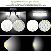 Lampe solaire LED à capteur de lumière, étanche IP65, pour extérieur et jardin, fournie directement par l'usine chinoise