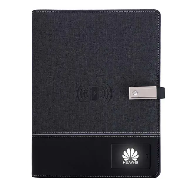 A5 आकार वायरलेस PowerBank डायरी के साथ 8GB यूएसबी फ्लैश ड्राइव