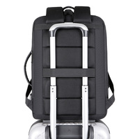 Sac à dos extensible pour ordinateur portable 15,6 pouces, imperméable, pour voyages d'affaires, avec port USB, grande capacité, sac à dos urbain pour la journée
