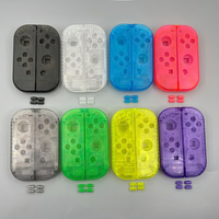 Casing Pelindung Gamepad Transparan Keras, Pengganti Casing untuk Nintendo Switch Joycon Remote, Perbaikan DIY
