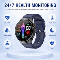 TK26PRO Modische Outdoor-Sport-Fitness-Tracker Smartwatch mit Herzfrequenz- und Blutsauerstoffmessung, rundem Zifferblatt und magnetischem Ladegerät