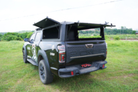 Vente directe usine TCAL – Capote de benne étanche en aluminium au manganèse avec verrouillage, capacité de charge 801L-1200L pour Tacoma, RAM 1500, GMC, Hilux