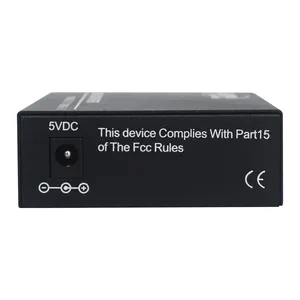 Fiber To Ethernet Converter Dual Fibre Tp Link Bnc To Media Converter 10/100/1000 Mini 1F2E Fiber Optic 8Port Media Converter