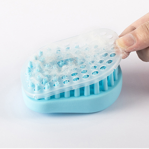 Luxury Soft Silicone Dog and <b>Cat</b> Bathing Shower Massage Brush Sustainable Pet Supplies for Grooming in Stock! - Product Image 6