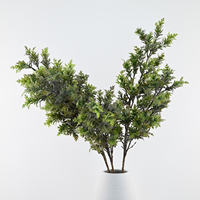 Realistische Lebensechte Künstliche Seiden-Vanilleblume 75cm für Heimdekoration Hochzeit Party Halloween Weihnachten Muttertag Umweltfreundlich