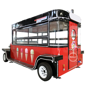Outdoor and <strong>Indoor</strong> Mobile Pizza <strong>Food</strong> Truck Electric Ice Cream Trailer Mobile <strong>Food</strong> Van Electric Catering <strong>Cart</strong> - Product Image 3