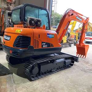 Nouvelle mini-excavatrice DOOSAN DX60, moteur diesel, composants essentiels, moteur, garantie 1 an, haute efficacité pour machine à chenilles - Product Image 1