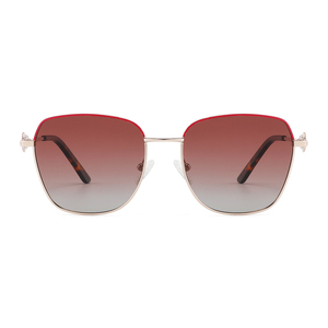 Lunettes de soleil rectangulaires unisexes, monture noire intégrale, protection UV400, style tendance, protection solaire pour adultes - Product Image 6