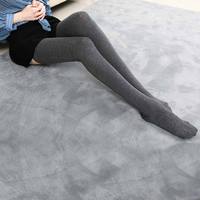 Chaussettes hautes pour femme en coton, créatives, pour l'automne et l'hiver