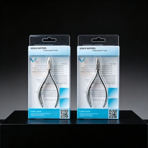 Custom Offset Printing High APET Transparent Packaging <b>Box</b> Makeup Folding Plastic <b>Clear</b> PVC <b>Gift</b> <b>Box</b> For Nail Tools with Blister - Product Image 3