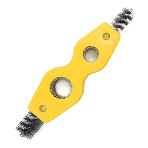 4 in 1 Double-headed Copper <strong>Pipe</strong> Brush Copper Tube Polishing Inside Outside <strong>Reamer</strong> <strong>Pipe</strong> Cleaner Chamfering <strong>Tool</strong> <strong>Pipe</strong> Deburrer - Product Image 4