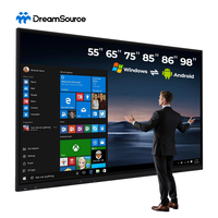 Pantalla Interactiva Inteligente LCD Electrónica de 75 Pulgadas 4K UHD con 40 Puntos Táctiles, 48MP, Android/Windows, Garantía de 3 Años, Intel Core