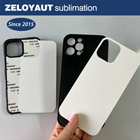 Coques de téléphone à sublimation directe d'usine pour coque iPhone conception personnalisée pour tous les types de coques de téléphone portable en gros flans TPU + PC