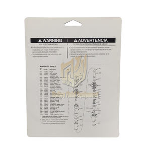 Kit de reparación de piezas de bomba de máquina de pulverización sin aire de alta presión para Grac Mak <span class=keywords><strong>X</strong></span> 287945 - Product Image 2