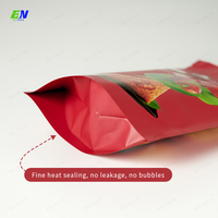 Sachet refermable micro-ondable à surface mate, qualité alimentaire, 121 degrés, avec fermeture éclair, doublure en aluminium, épaisseur mm, recyclable pour aliments