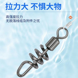 ข้อต่อหมุนรูปเลขแปดสแตนเลส 2468 สำหรับอุปกรณ์ตกปลาทะเล รุ่น My 101s - Product Image 2