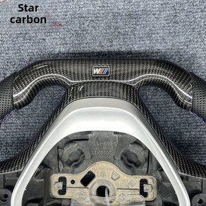 Volante de Fibra de Carbono Personalizado Directo de Fábrica con Mejora de Cuero para Modelos Mini Serie 3 Chasis F M2 X3 Serie 3 F C - Product Image 5